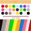 AIZANYU 1200pcs Pipe Cleaners Bulk. 24-Color Chenille Stems for Craft.