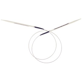 PRYM Rundstricknadel, ergonomisches Design, Kunststoff, mehrfarbig, 4,5 mm, Länge 80 cm