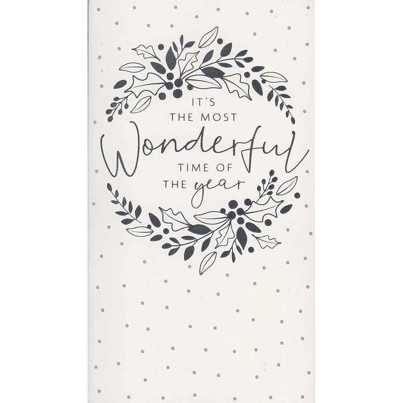 YLAB - 4 Silver Christmas Money Wallets & Envelopes