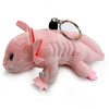 Axolotl Keyring Cuddly Toy Plush Pendant Pink Lurch Rosella, pink