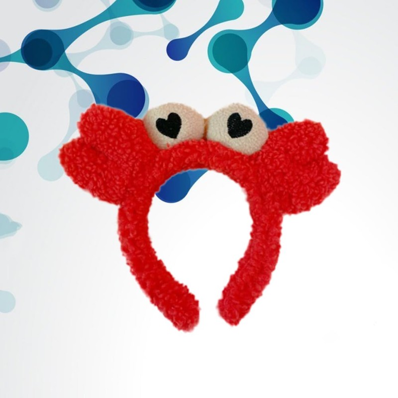 ledmomo Crab Headband Cute Plush Hair Band Hair Ornament Costume