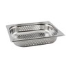 Genware GNP12-100 Perforated Stainless Steel Gastronorm Pan, 1/2 GN, 326