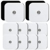 TENS Machine Pads 50 x 50mm 12 Pcs, Latex-Free TENS