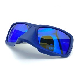 ONUS in Ultra Aqua, Premium Performance Eyewear, the world's only Magnetically Integrated Solar Nose and Face Shield (Atmos)
