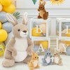 MorisMos Kangaroo Teddy with Babies inside, Lifelike Cuddly Kangaroos Stuffed