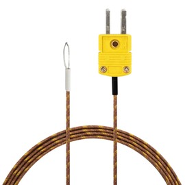 PerfectPrime TL5480 K-Type Thermocouple Thin Leaf Probe 932℉