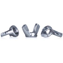 YoiYee M8 Wing Nut 304 Stainless Steel (A2-70) (Pack of 12)