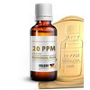 Colloidal Gold 20PPM - 100ml Goldwater Highly Concentrated (Purity Level