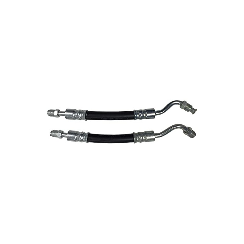 Power Steering Control Valve Hose (Pair) Compatible with Ford Mustang