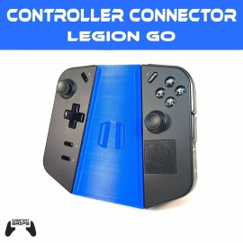 Comfort Grips Controller Connector For Lenovo Legion Go - 3D Printed - Angled Version - Purple