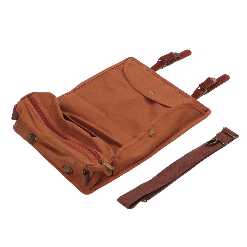 Bartender Roll Bag Carrying Bag with Shoulder Strap Large Capacity