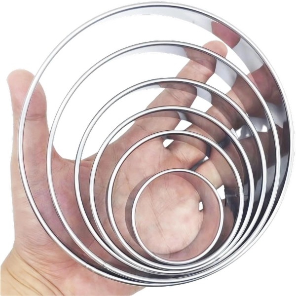 Does not apply 6 PCS round Cookie Cutter Set (2,