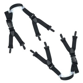 2 Pcs Hard Hats with Chin Strap - Compatible with Most Hard Hats on The Market