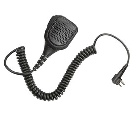PMMN4013AL PMMN4013A PMMN4013 Shoulder Speaker Mic Radio Microphone 2 Pin Compatible for CP200 CP200D CP200XLS CP110 CP185 CP180 P Black KQS-XL/M1PN(ASM)-M PMMN4013AL speaker microphone