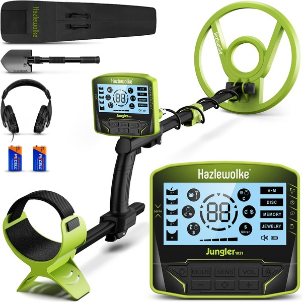 Hazlewolke Metal Detector for Adults, 5 Professional Mode with Higher