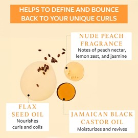 FUNCTION OF BEAUTY Customizable Shampoo for Coily Hair, 11 oz - Sulfate-Free, Flaxseed Oil Nourishes & Hydrates Coils & Curls, & Jamaican Black Castor Oil Moisturizes & Revives