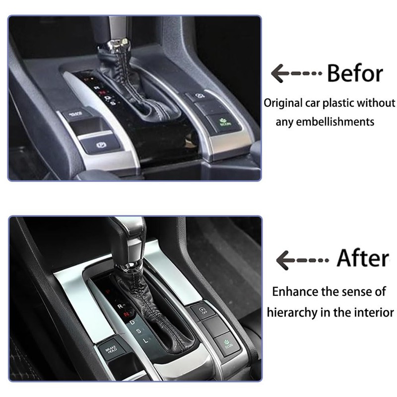 ANUNFRRE Car Accessories Fit for Honda Civic 10th Gen 2016-2021