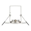 Integral Evofire Fire Rated GU10 Downlight Satin Nickel With Insulation