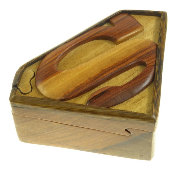 The Handcrafted Superman Wood Puzzle Box