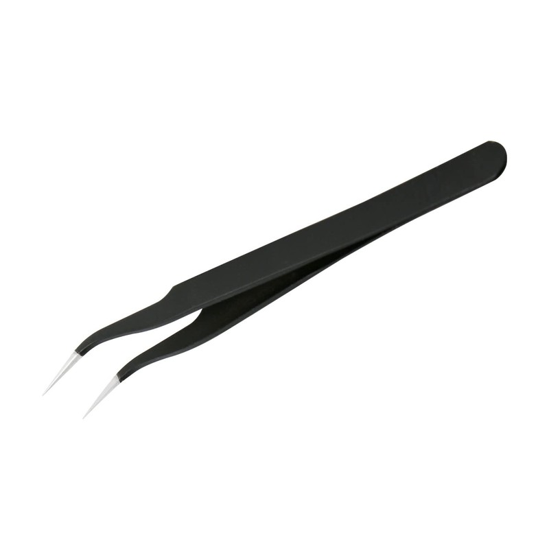 Aopin 4pcs ESD-15 Anti-Static Precision Tweezers, Anti-Static Multi-Function, Suitable for