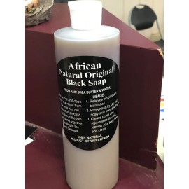 na African Natural Black Soap (Liquid)
