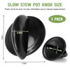 Slow Cooker Knob Compatible With Crockpot SCV700-CH-BR, Adjustable Control Knobs