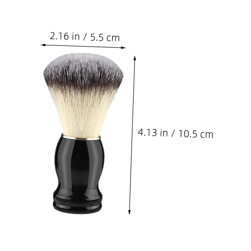 Baluue Barber Brush for Hair Salon 2pcs Men's Shaving Brush
