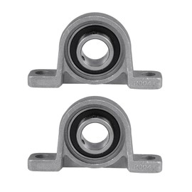 ULTECHNOVO 6 Pack Vertical Bearings, Zinc Alloy, Vertical KP004 Ball Bearing Unit, Inner Diameter 20mm for Machines, Automobiles, Motors, Machinery