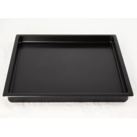 Yubonzai Square Black Japanese Plastic Humidity Trays for Bonsai Tree - 7.5"x 7.5"x 0.75