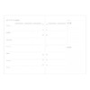 Filofax Personal Organiser Activity Planner Refill, White