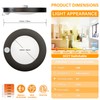 JULLISON 4 Inch Field Selectable 5CCT LED Motion Sensor Ceiling
