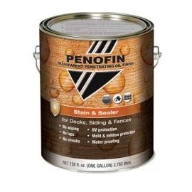 PenofinTransparent Penetrating Oil Finish Stain & Sealer 1 Gallon Redwood
