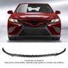 3PCS Front Bumper Lip Spoiler Kit Improve Driving Stability Black