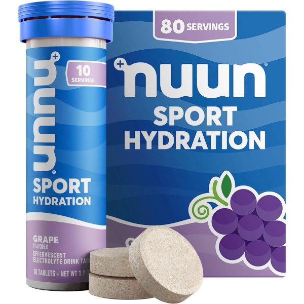 New Nuun Active Nuun Sport Electrolyte Tablets, 8 Pack, 80