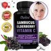 Daitea Black Elderberry Capsules - With Vitamin C - Immune