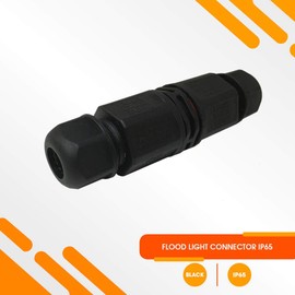 DEMASLED 1pc Waterproof Flood Light Junction Box Underground IP65 Electrical Outdoor Connector 2 or 3 pin Cables