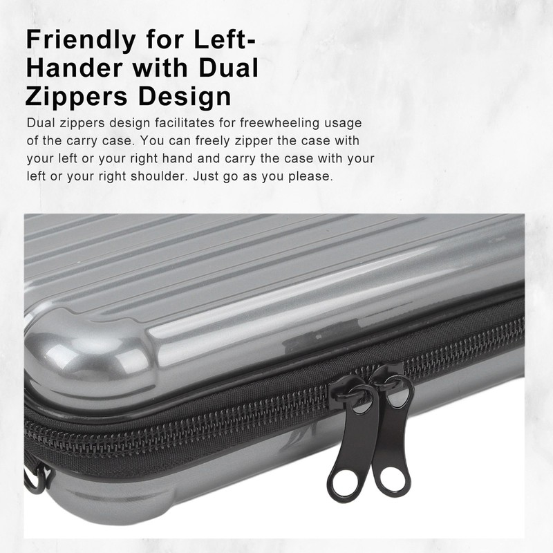 Camera Case Detachable Dual Zipper Waterproof Protective Portable Camera Storage