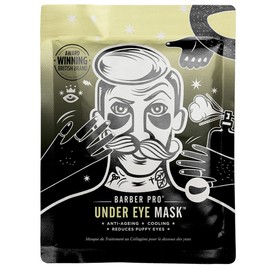 BARBER PRO Under Eye Mask for Men with Activated Charcoal & Volcanic Ash | 3 Applications | Anti-Aging, Cooling, Reduces Puffy Eyes | Under Eye Masks | Eye Masks for Puffy Eyes |