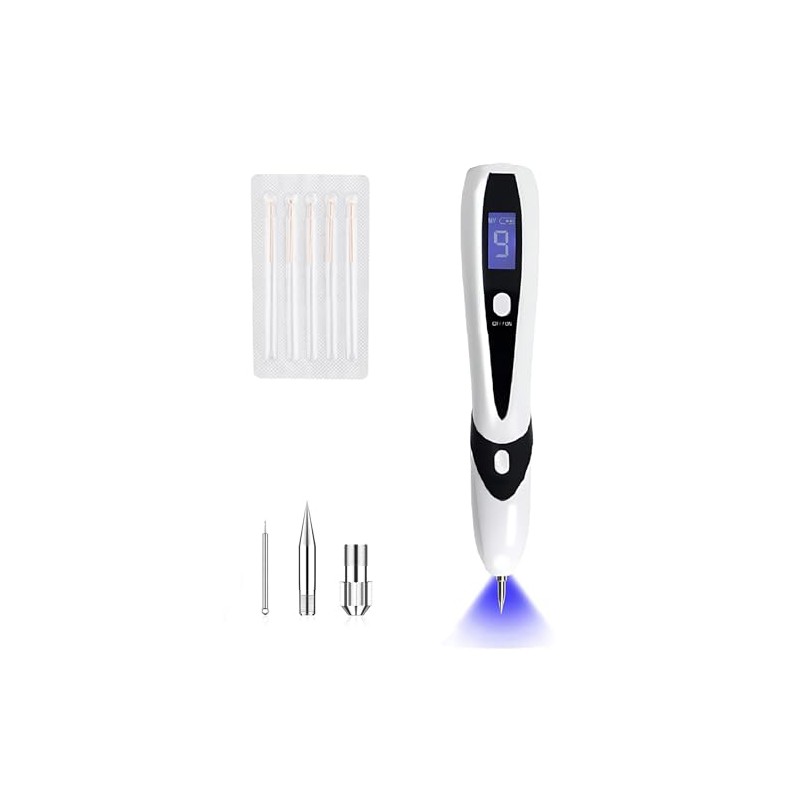Herramienta de Cuidado Facial con Efecto Plasma, Intensidad Ajustable 9
