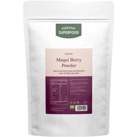 Everyday Superfood Maqui Berry Powder 100g, Dried Maqui Extract, Great in an Acai & Maca Blend