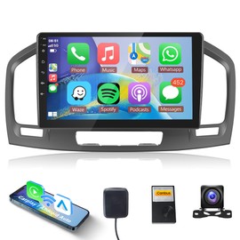 2G+64G Car Radio for Buick Regal 2009-2013/Opel Insignia 2008-2013 CarPlay Android Auto Mirror Link, Rimoody Android Car Stereo 9 Inch Touch Screen Bluetooth FM/RDS GPS WiFi SWC Backup Camera