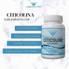 Citicolina CDP Colina 500 mg, 120 Cápsulas Vegetarianas