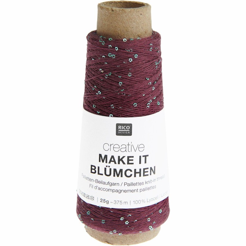 25g Creative Make It Blümchen - Farbe 16 - bordeaux