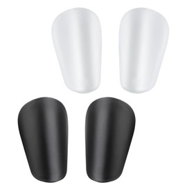 2 Pair Mini Shin Guards Soccer, Miniature Shin Guard Anti-Slip Small Shin Guards Protective Professional Football Shin Pads Soccer Mini Tiny Shin Guards for Men Women Adult Youth