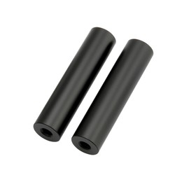 NICEYRIG Camera Rod 15mm Rod 2pcs 2.5" Length with 1/4"-20 Thread for 15mm Clamp Mount Aluminum Alloy Camera Ac 1/4 Rod Cessary Photography Equipment Camera Rod (2 Pack) - 027