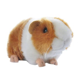 RemeeHi 7 Inch Brown Guineapig Guinea Pig Plush Toy Soft Cute Plush Toy Gift for Kids(Yellow & White)