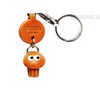 Snake, Genuine Leather Zodiac Keychain Bankakraft Leather Story (Made in Japan)