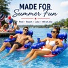 2-Pack American Flag Pool Floats for Adults – Inflatable Lounge