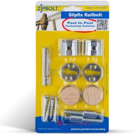 Zipbolt Handrail Connector Kit Fast Installation For Stairway Newel Posts