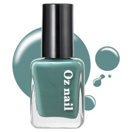 Oznail Shine Mood Nail Color Nail Polish, Mint Green, 8ml, 1 Piece / 오즈네일 샤인 무드 네일 컬러 매니큐어, 민트그린, 8ml, 1개